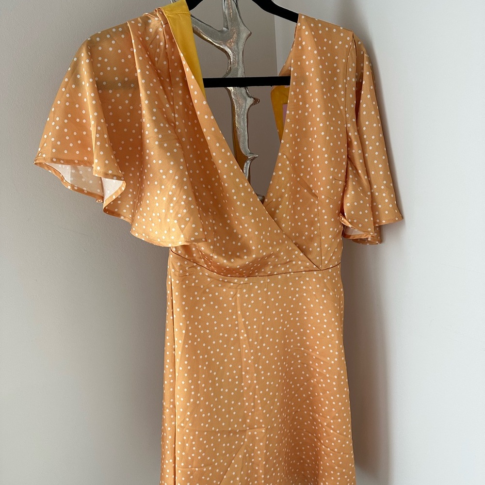 SHOWPO YELLOW MINI DRESS
